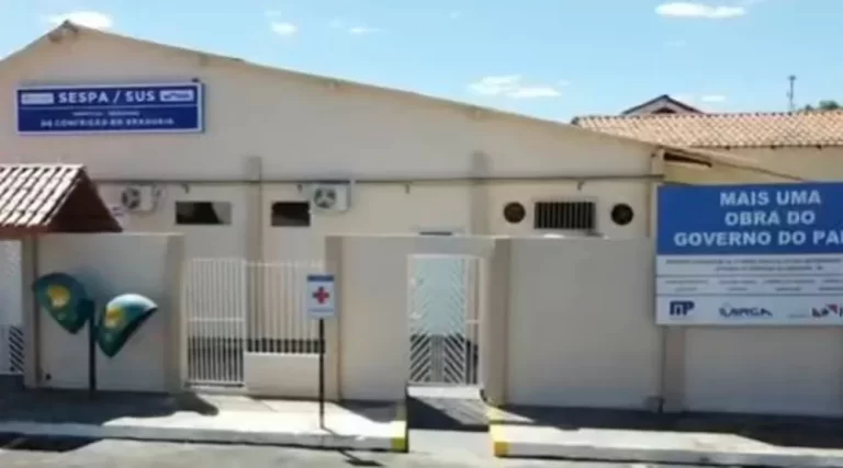 Hospital Regional de Conceição do Araguaia, onde homem estava atuando como médico de forma irregular — Foto: TV Liberal/Reprodução