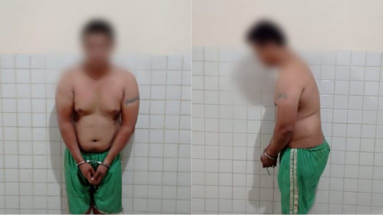 Preso suspeito de tentativa de homicídio/Foto: Reprodução PM