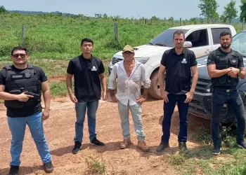 Operação integrada combate crimes ambientais em zona rural de Rurópolis — Foto: Ascom/Semma