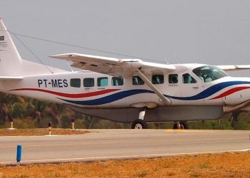 Modelo do avião PT - MES - Caravan que fez o pouso forçado | Reprodução