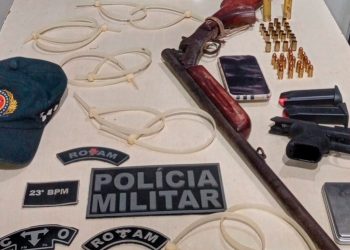 Quatro homens invadiram uma residência em Curionópolis | Reprodução