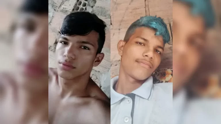 William Lima de Sousa de 17 anos (à esquerda) foi morto a facadas pelo próprio tio Josué Silva de Lima (à direita) — Foto: Reprodução/Redes sociais