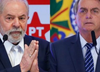 Lula e Bolsonaro estão empatados entre eleitores que afirmam que vão votar no segundo turno