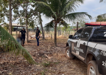 Polícia Civil prende homem pelo crime de estupro, no município de São Geraldo do Araguaia
