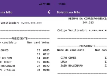 Eleitores postam fotos de boletins de urnas no exterior com resultado da votação nas seções