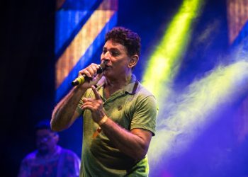 Cantor Francisco das Chagas, o Chaguinha, na edição do Fecant de 2021 - Foto: Jaime Souzza