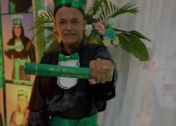 Fernando, de 31 anos, foi morto a facadas dentro da casa dele, em Castanhal. Há pouco meses ele havia se formado em Enfermagem (Divulgação/ redes sociais)