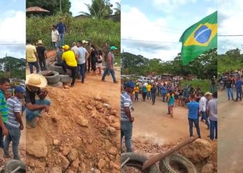 PRF atualiza pontos com manifestação nas rodovias federais do Pará; confira.
