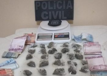 Polícia Civil prende homem investigado por tráfico de drogas, em Senador José Porfírio