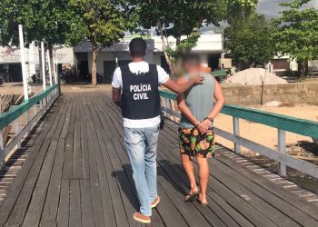 PC prende homem em flagrante pelo crime de violência contra mulher, no município de Porto de Moz