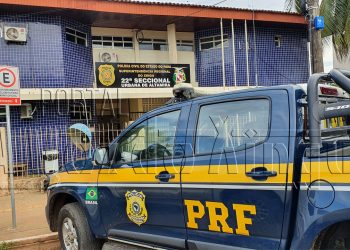 Altamira: PRF prende condutor por embriaguez ao volante e apreende arma branca