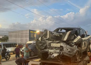 fonteManobras irregulares no trânsito resultam em acidentes, como ocorreu, esta semana, na avenida Augusto Montenegro, causando as mortes de dois policiais civis (Sau Anjos/O Liberal)