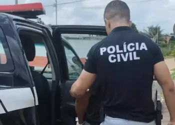 Os médicos constataram a fratura no braço da vítima e, logo depois, o filho dela foi preso. (Reprodução / Native News Carajás)