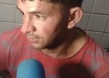 Sirlei Dantas Lira, de 37 anos, foi autuado em flagrante pelo crime de homicídio qualificado e já se encontra na Penitenciária de Santarém. (Reprodução/ SOS Santarém)