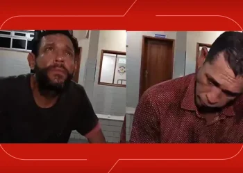 Dupla de assaltantes é presa pela Polícia Militar — Foto: Blog do Pião