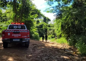 Vítima do sexo masculino não teve a identidade descoberta ainda. (Reprodução do site Correio de Carajás)