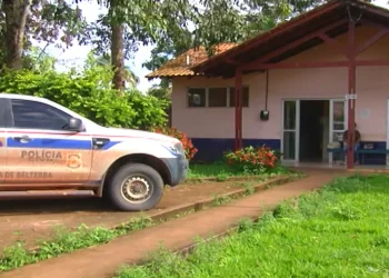 Delegacia de Belterra — Foto: Reprodução/TV Tapajós