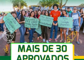 Alunos aprovados em cursinho oferecido pela prefeitura de Altamira comemoram ingresso em universidades, após bom desempenho no Enem