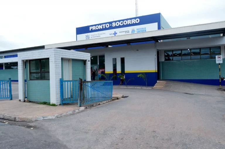 Hospital Municipal Dr. Alberto Tolentino Sotelo, em Santarém — Foto: Natashia Santana/Ascom HMS