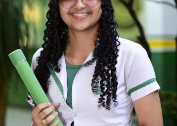 Estudante paraense tira nota mil na redação do Enem. — Foto: Reprodução / Arquivo Pessoa