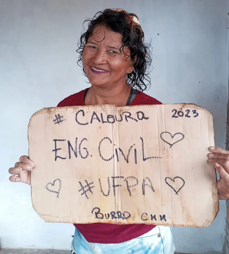Ajudante de pedreiro, Nazaré consegue vaga em engenharia civil na UFPA — Foto: Arquivo Pessoal