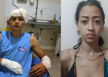 Casal passou por várias unidades de saúde até serem interceptados pela polícia em Paragominas. (Divulgação Polícia Civil)