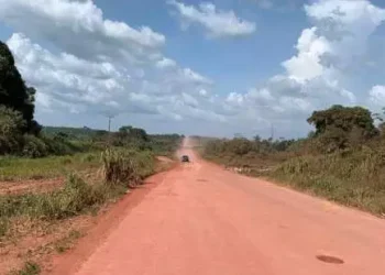 A pavimentação do trecho é uma reivindicação antiga dos moradores e trabalhadores que se locomovem pela rodovia (Reprodução/Redes Sociais