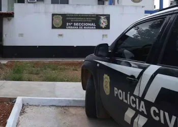 Na delegacia, a polícia identificou que Bruno já tinha alguns antecedentes criminais, inclusive, por roubo. (Divulgação)