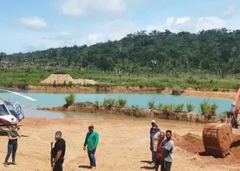 Operação conjunta apreende maquinário em garimpo de São Félix do Xingu