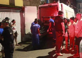 fonteA suspeita da Polícia Científica do Pará (PCP) é de morte por asfixia. Não há informações sobre a autoria do crime. (Igor Mota/ O Liberal)