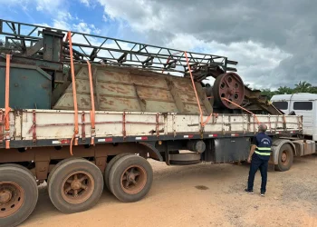 Equipamentos avaliados em R$ 200 mil são apreendidos por irregularidades em São João do Araguaia, sudeste do Pará