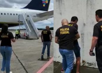 Polícia Federal prende suspeito de estupro dentro de avião em Belém