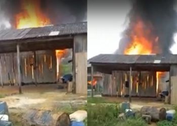 Homem coloca fogo na casa do patrão e morre queimado em Itaituba, no Pará