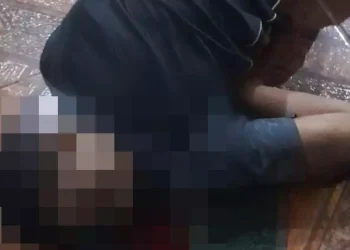 Morto dentro de igreja. (Reprodução/ Redes sociais