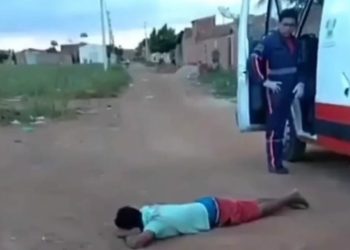 Vídeo: Jovem de Novo Progresso, no Pará, é ‘socorrido’ aos prantos pelo Samu, por ‘dor de amor’
