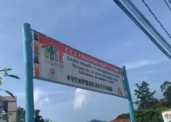 Ataque ocorreu no Centro Educacional Cantinho do Bom Pastor, em Blumenau (RBS/TV)