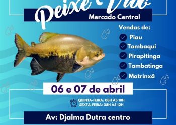 Feira do Peixe Vivo para a Semana Santa é realizado em Altamira
