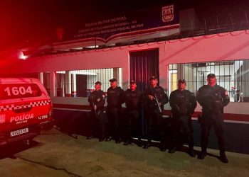 Operação da PM na zona rural de Vitória do Xingu apreende motocicleta e armas brancas