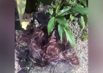 O autor dos disparos fugiu do local deixando para trás uma peruca que estava sendo usada por ele (Reprodução / Redes Sociais)