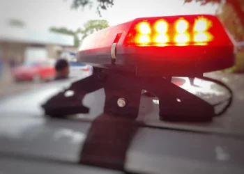 Sirene de viatura da PM — Foto: Jorge Júnior/Rede Amazônica