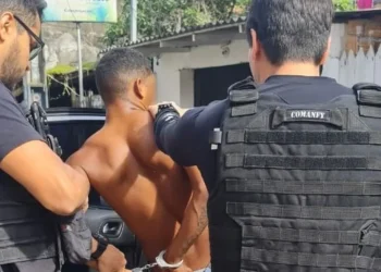 Suspeito de envolvimento na morte de policial penal foi preso em Belém — Foto: Polícia Civil /Reprodução