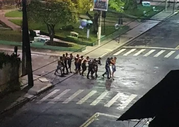 Assaltantes fizeram reféns em Cametá, no Pará. — Foto: Reprodução/ Redes sociais