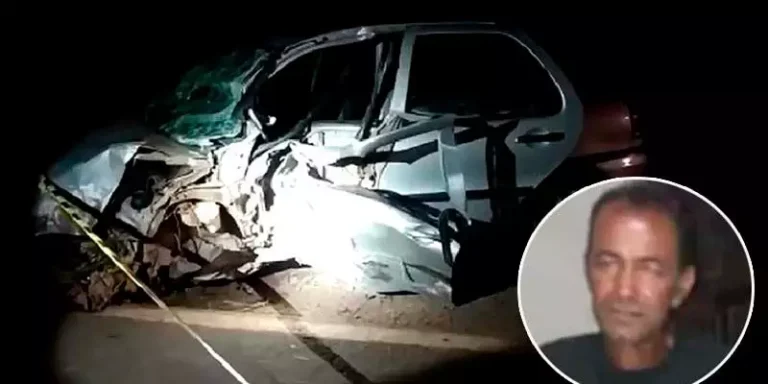 Um homem morreu em um acidente de trânsito na comunidade Cedro, na rodovia Cuiabá-Santarém (BR-163), próximo ao município de Belterra, no oeste do Pará (Divulgação/jornal O Impacto (com reprodução do Blog do Tabocal))