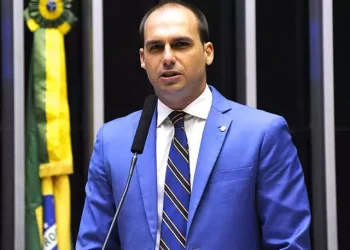 Eduardo Bolsonaro é um dos indicados para ocupar a vaga (Divulgação/ Câmara dos Deputados)