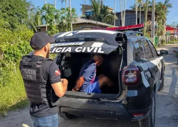 Suspeito foi preso em flagrante. (Divulgação / Polícia Civil)