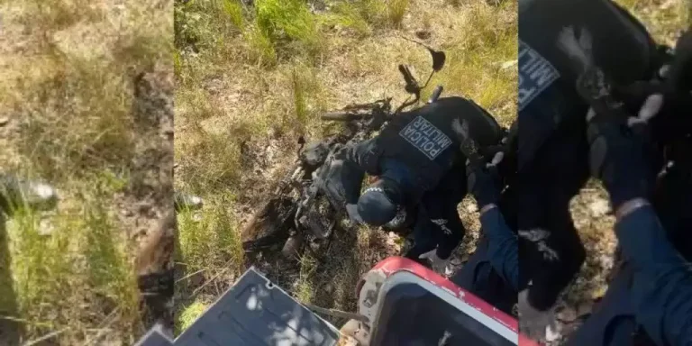 Três corpos foram encontrados em uma área de mata no município de Floresta do Araguaia, no sul do Pará. A Polícia Militar esteve no local (Foto: Correio de Carajás)