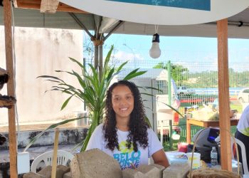 Geisiane Ferreira Ribeiro do Nascimento, de 29 anos, dona da ideia. Foto: Benigna Soares