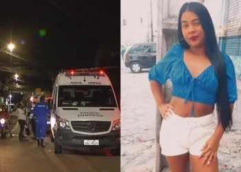 Mulher é morta a facadas em motel em Belém. — Foto: Reprodução / TV Liberal