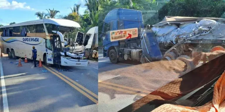 Duas pessoas morreram em um acidente registrado no município de Trairão, região sudoeste do Pará. O acidente ocorreu por volta de 15h15, na tarde de domingo (25), no km 541 da BR-163, km 541 (Divulgação/ Giro Portal)