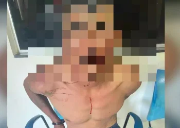 Acusado foi encaminhado para a Delegacia de Parauapebas (Foto: Reprodução)